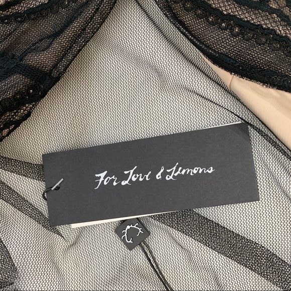 For Love & Lemons Alexa Mini Dress Size S NWT - Picture 15 of 16
